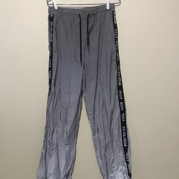 Fashion Nova reflective joggers - Picture 3 of 4